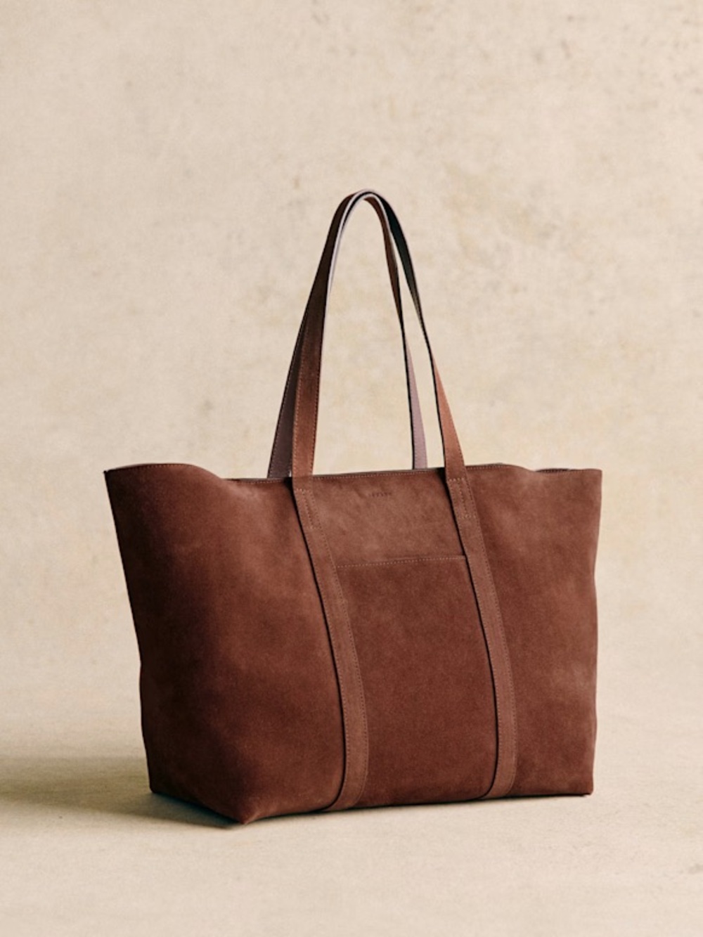 NWT Sézane Gabin Bag in Chocolate - Picture 3 of 13